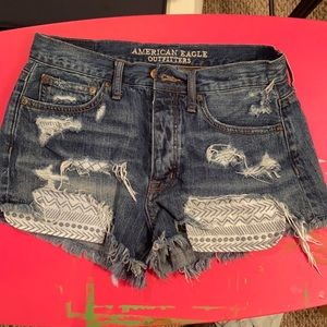 American Eagle jean shorts
